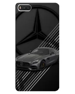 Чохол для Xiaomi Mi8 з картинкою «Mercedes AMG — графіка»