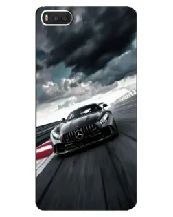 Чохол для Xiaomi Mi8 з картинкою «Гоночний Mercedes AMG»