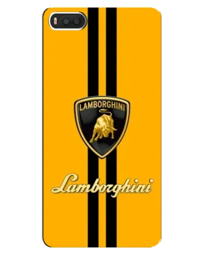 Чохол для Xiaomi Mi8 з картинкою «Lamborghini Stripe жовтий» Чохол для Xiaomi Mi8 з картинкою «Lamborghini Stripe жовтий»