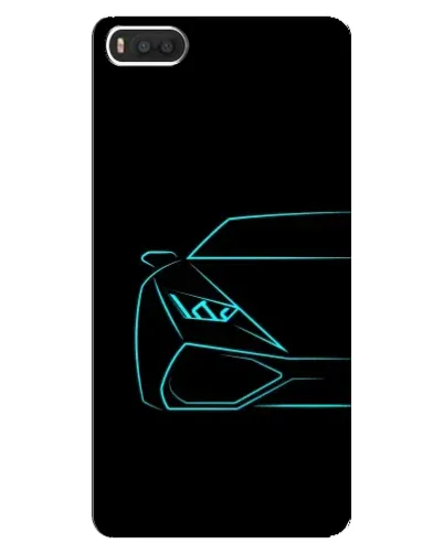 Чохол для Xiaomi Mi8 з картинкою «Блакитний силует Lamborghini» Чохол для Xiaomi Mi8 з картинкою «Блакитний силует Lamborghini»