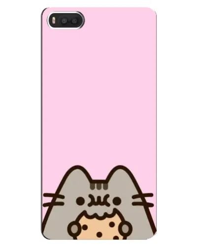 Чохол для Xiaomi Mi8 з картинкою «Pusheen та печиво»