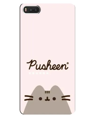 Чохол для Xiaomi Mi8 з картинкою «Pusheen логотип»