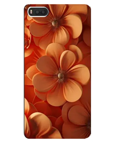 Чехол для Xiaomi Mi8 с картинкой «Оранжевый макро цветок» Чехол для Xiaomi Mi8 с картинкой «Оранжевый макро цветок»
