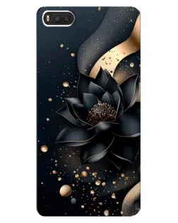 Чехол для Xiaomi Mi8 с картинкой «Черный лотос» Чехол для Xiaomi Mi8 с картинкой «Черный лотос»