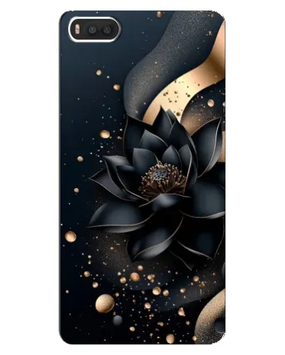 Чехол для Xiaomi Mi8 с картинкой «Черный лотос» Чехол для Xiaomi Mi8 с картинкой «Черный лотос»