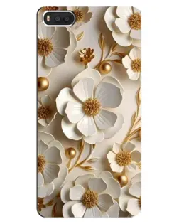 Чехол для Xiaomi Mi8 с картинкой «Белие бумажние цвети» Чехол для Xiaomi Mi8 с картинкой «Белие бумажние цвети»