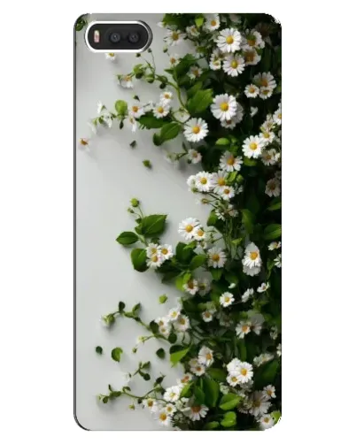 Чехол для Xiaomi Mi8 с картинкой «Ветка мелких белых цветов» Чехол для Xiaomi Mi8 с картинкой «Ветка мелких белых цветов»