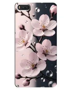 Чехол для Xiaomi Mi8 с картинкой «Нежная сакура и капли» Чехол для Xiaomi Mi8 с картинкой «Нежная сакура и капли»