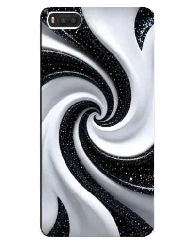 Чехол для Xiaomi Mi8 с картинкой «Черно-белая спираль» Чехол для Xiaomi Mi8 с картинкой «Черно-белая спираль»