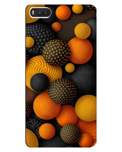 Чехол для Xiaomi Mi8 с картинкой «Объемные оранжевые сферы» Чехол для Xiaomi Mi8 с картинкой «Объемные оранжевые сферы»