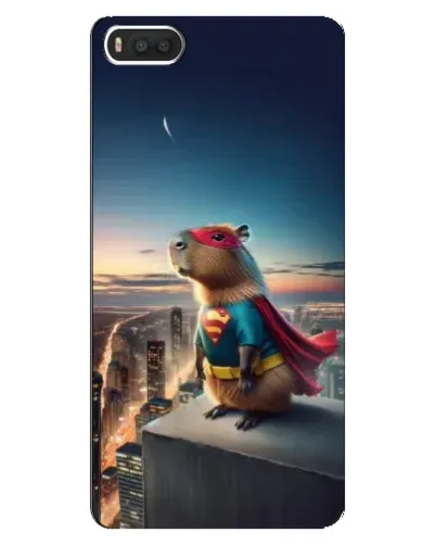 Чохол для Xiaomi Mi8 з картинкою «Капі-мен супергерой»