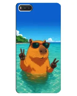 Чохол для Xiaomi Mi8 з картинкою «Морська капібара» Чохол для Xiaomi Mi8 з картинкою «Морська капібара»