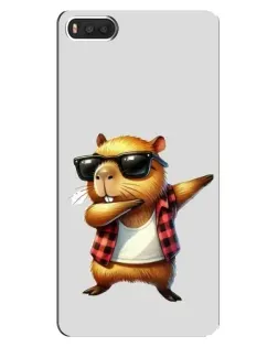 Чохол для Xiaomi Mi8 з картинкою «Капібара репер даб» Чохол для Xiaomi Mi8 з картинкою «Капібара репер даб»