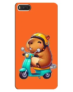 Чохол для Xiaomi Mi8 з картинкою «Капібара на скутері» Чохол для Xiaomi Mi8 з картинкою «Капібара на скутері»