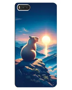 Чохол для Xiaomi Mi8 з картинкою «Захід сонця з капібарою» Чохол для Xiaomi Mi8 з картинкою «Захід сонця з капібарою»