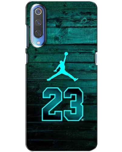 Чехол для Xiaomi Mi 9 с картинкой «Jordan Cyan 23»