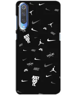 Чехол для Xiaomi Mi 9 с картинкой «Nike Black Pattern» Чехол для Xiaomi Mi 9 с картинкой «Nike Black Pattern»