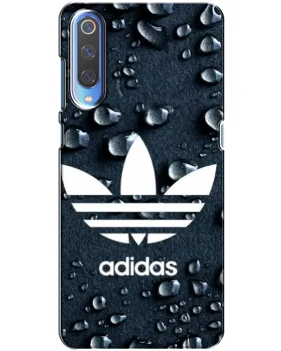 Чехол для Xiaomi Mi 9 с картинкой «Adidas Trefoil Blue»