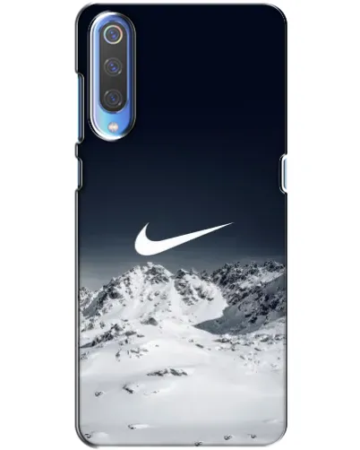 Чехол для Xiaomi Mi 9 с картинкой «Nike — зимние горы» Чехол для Xiaomi Mi 9 с картинкой «Nike — зимние горы»