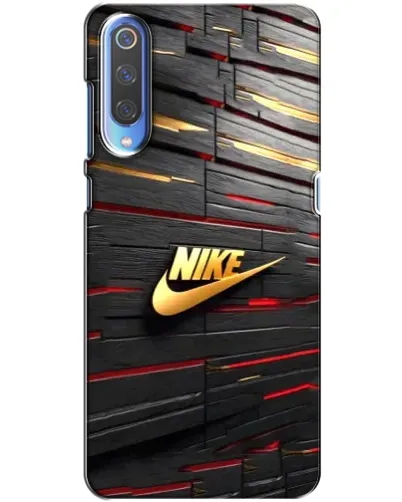 Чехол для Xiaomi Mi 9 с картинкой «Золотой Nike на металле» Чехол для Xiaomi Mi 9 с картинкой «Золотой Nike на металле»