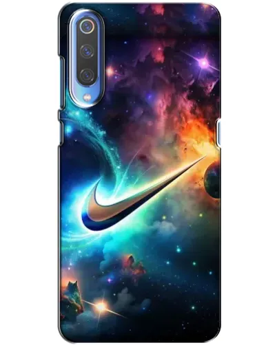 Чехол для Xiaomi Mi 9 с картинкой «Космический Nike Swoosh» Чехол для Xiaomi Mi 9 с картинкой «Космический Nike Swoosh»