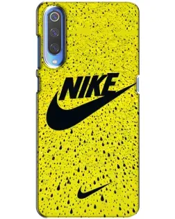 Чехол для Xiaomi Mi 9 с картинкой «Желтый текстурный Nike» Чехол для Xiaomi Mi 9 с картинкой «Желтый текстурный Nike»