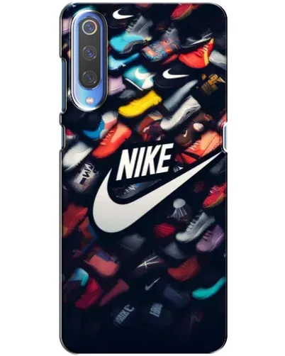 Чехол для Xiaomi Mi 9 с картинкой «Коллекция кроссовок Nike» Чехол для Xiaomi Mi 9 с картинкой «Коллекция кроссовок Nike»