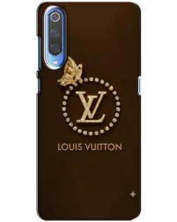 Чохол для Xiaomi Mi 9 з картинкою «LV — золота печатка»