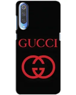 Чохол для Xiaomi Mi 9 з картинкою «Gucci — червоний логотип»