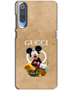 Чохол для Xiaomi Mi 9 з картинкою «Міккі Маус Gucci — крафт»