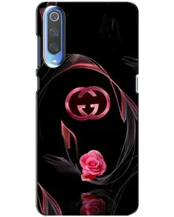 Чохол для Xiaomi Mi 9 з картинкою «Gucci — неонова троянда»