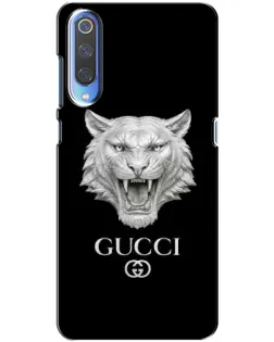 Чохол для Xiaomi Mi 9 з картинкою «Gucci — срібний лев»