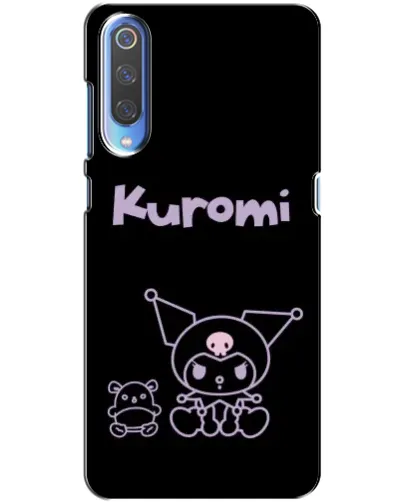 Чохол для Xiaomi Mi 9 з картинкою «Kuromi — чорний мінімалізм»