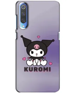 Чохол для Xiaomi Mi 9 з картинкою «Kuromi — фіолетовий арт»