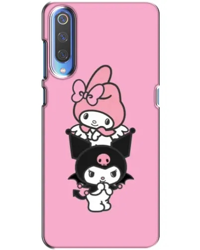 Чохол для Xiaomi Mi 9 з картинкою «My Melody та Kuromi»