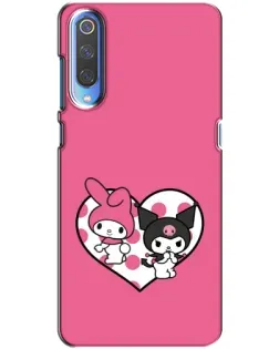 Чохол для Xiaomi Mi 9 з картинкою «Kuromi та My Melody»