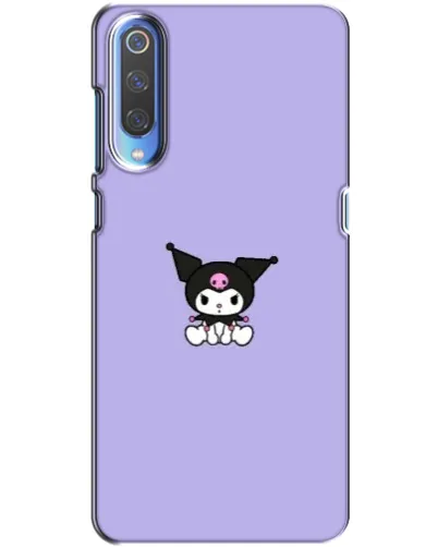 Чохол для Xiaomi Mi 9 з картинкою «Kuromi — фіолетовий мінімалізм»