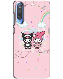 Чохол для Xiaomi Mi 9 з картинкою «My Melody та Kuromi»