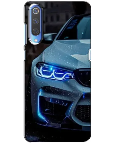 Чохол для Xiaomi Mi 9 з картинкою «Погляд BMW з синіми фарами» Чохол для Xiaomi Mi 9 з картинкою «Погляд BMW з синіми фарами»