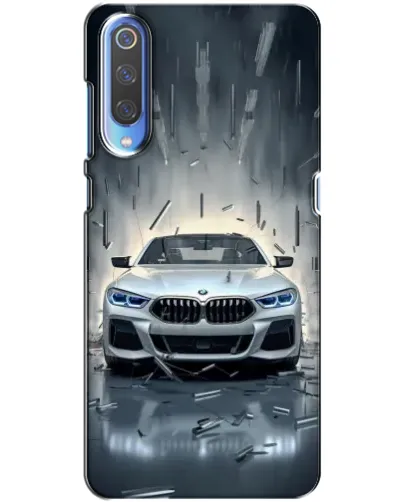 Чохол для Xiaomi Mi 9 з картинкою «BMW у світлі фар» Чохол для Xiaomi Mi 9 з картинкою «BMW у світлі фар»
