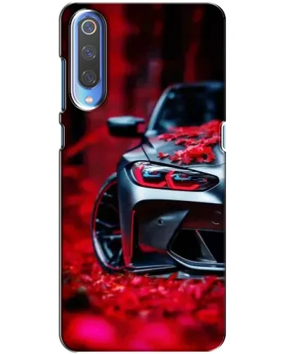 Чохол для Xiaomi Mi 9 з картинкою «Спортивна BMW та квіти» Чохол для Xiaomi Mi 9 з картинкою «Спортивна BMW та квіти»