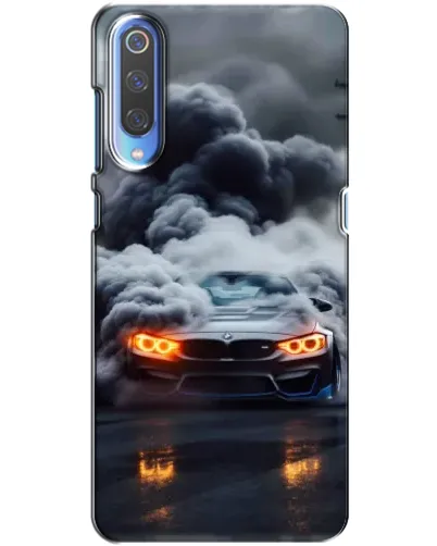Чохол для Xiaomi Mi 9 з картинкою «BMW у диму» Чохол для Xiaomi Mi 9 з картинкою «BMW у диму»
