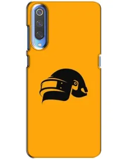Чохол для Xiaomi Mi 9 з картинкою «PUBG — золотий шолом»