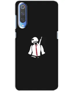 Чохол для Xiaomi Mi 9 з картинкою «PUBG — силует воїна»