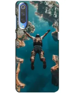 Чохол для Xiaomi Mi 9 з картинкою «PUBG — вільне падіння»