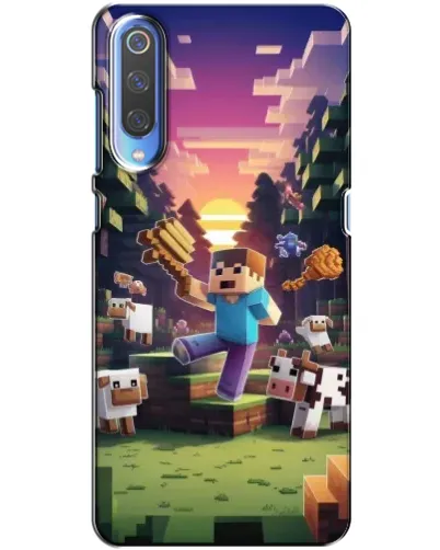 Чохол для Xiaomi Mi 9 з картинкою «Стів на фермі» Чохол для Xiaomi Mi 9 з картинкою «Стів на фермі»