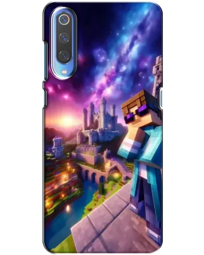 Чохол для Xiaomi Mi 9 з картинкою «Стів та космос» Чохол для Xiaomi Mi 9 з картинкою «Стів та космос»