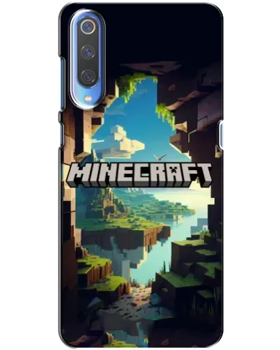 Чохол для Xiaomi Mi 9 з картинкою «Печера Майнкрафт» Чохол для Xiaomi Mi 9 з картинкою «Печера Майнкрафт»