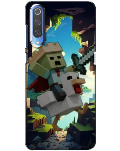 Чохол для Xiaomi Mi 9 з картинкою «Стів та гусь» Чохол для Xiaomi Mi 9 з картинкою «Стів та гусь»