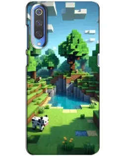 Чохол для Xiaomi Mi 9 з картинкою «Minecraft літній день»